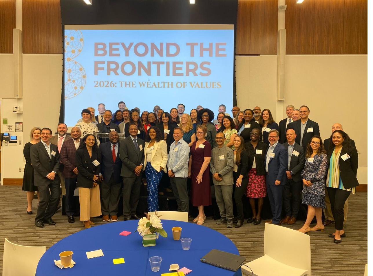 Founding partners at the Beyond the Frontiers convening, 2026