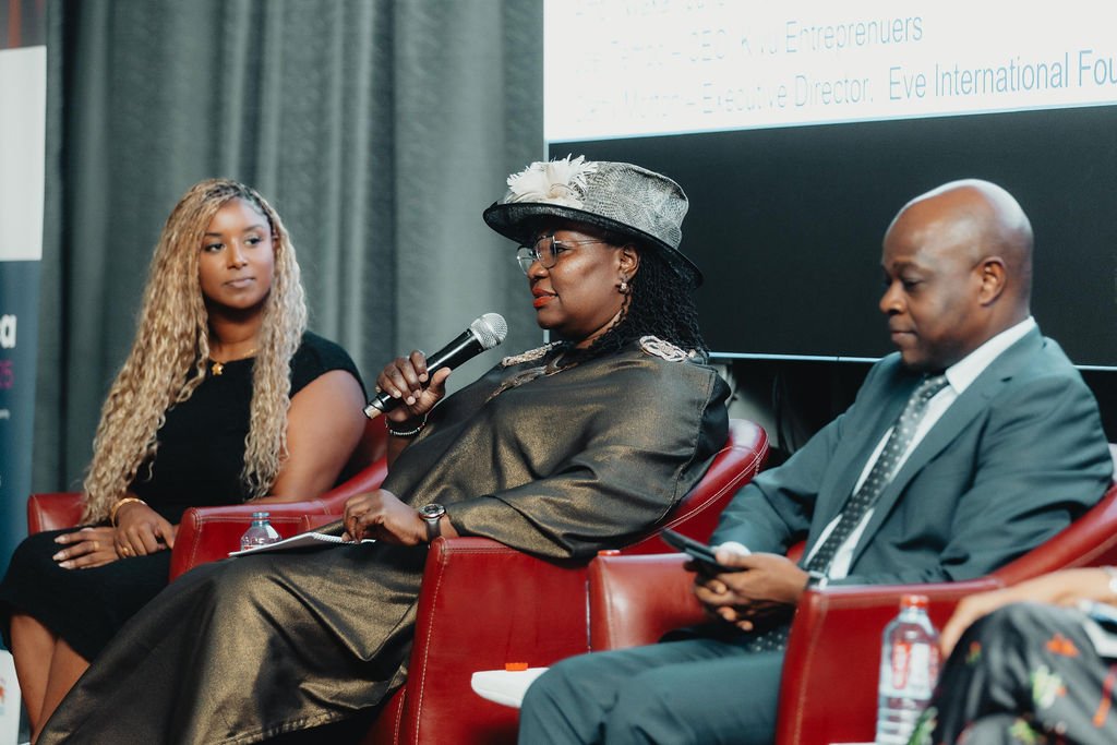 Panel discussion at a 6Africa convening