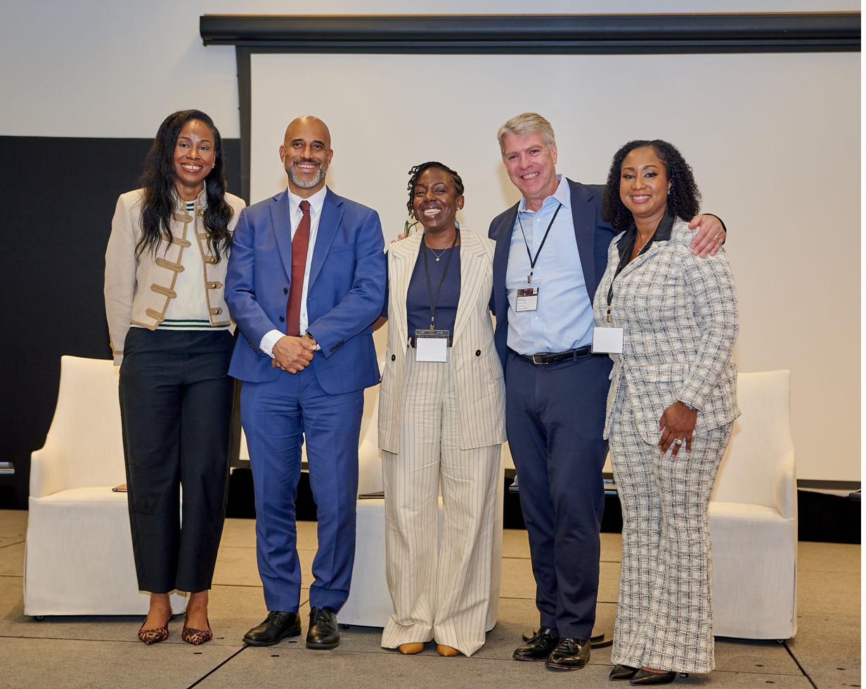 Founding members of 6Africa on stage at the launch convening
